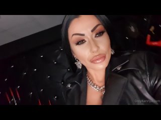 mistress kennya - going out dressed in leather