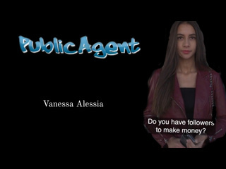 [publicagent]	 : vanessa alessia - hot brunette bounces on big cock teen